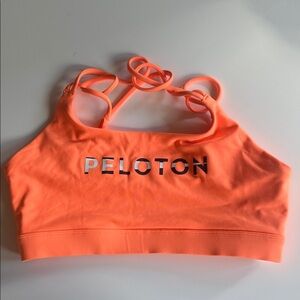 Peloton Bright Orange Sportsbra Top